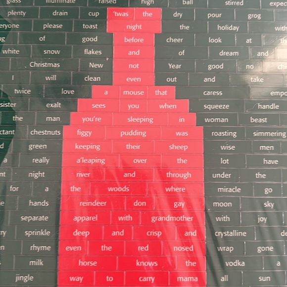 Vintage Absolut Vodka Inspiration Holiday Magnet Word Chart Collectible - Picture 15 of 16